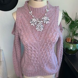 Soft pink sweater
